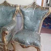 مبل ۹ نفره با ۴ صندلی ناهارخوری بدون میز ناهار|مبلمان خانگی و میز عسلی|اصفهان, ستار|دیوار