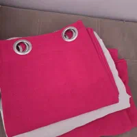 پرده حریر و گونی بافت