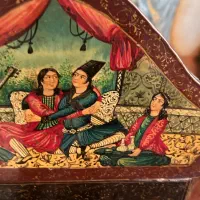 نقاشی قدیمی پاپپیه ماشه