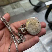 گردنبندمردانه نقره کاره دست|جواهرات|ری, جوانمرد قصاب|دیوار