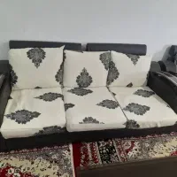 مبل ۷نفره به همراه میزوسط و۴تامیزعسلی