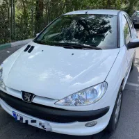 فروش پژو 206 تیپ 2 سفید مدل 98 تک برگ کم کار