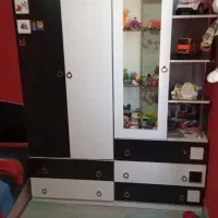 تخت وکمد نوجوانی جنس چوب|تخت و سرویس خواب|تهران, فاطمی|دیوار