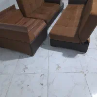 مبل که به صورت تخت خواب هم میشود