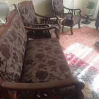 مبل چوبی ۸ نفره در حد