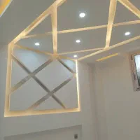 رنگ امیزی ساختمان .(بتونه کاری و رنگ کناف )