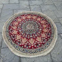 فرش دستباف گرد نایین قطر 1/5متری|فرش|تهران, جیحون|دیوار