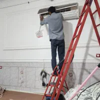 نصب اسپیلت وبازوبستتن وشستوشوی اسپیلت1350هزارفقط|خدمات پیشه و مهارت|زابل, |دیوار