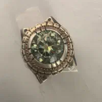 انگشتر مردانه موزانایت سبز تبریز|جواهرات|تهران, فرمانیه|دیوار