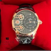 کرال CORAL بند چرمی با کیفیت تقویم دار