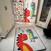 پرده و فرش ست کودک