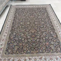 ۹متری ۱۰۰۰شانه طرح افشان گُلِ مرغ سرمه ای|فرش|بروجرد, |دیوار