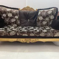 مبل نیمه سلطنتی هفت نفره|مبلمان خانگی و میز عسلی|شیروان (خراسان), |دیوار