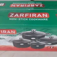 سرویس آکبند قابلمه وماهیتابه گرانیت8پارچه ظرفیران