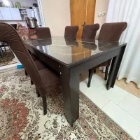 میز ناهار خوری ۸ نفره|میز و صندلی غذاخوری|ساری, |دیوار