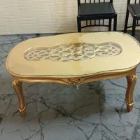 مبل سلطنتی۹نفره بسیار شیک جنس چوب گردو