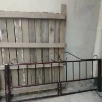 تخت بدون ،تشک،دونفره