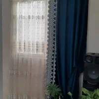 ۲عدد پرده یک عدد والان|پرده، رانر، رومیزی|تهران, افسریه جنوبی|دیوار