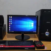 کامپیوتر پرقدرت h61 رم 8 هارد 500 مانیتور 19 LED