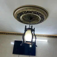 سه عددلوستر چوبی