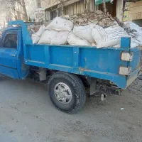 حمل نخاله و تمامی مصالح ساختمانی با نیسان کمپرسی