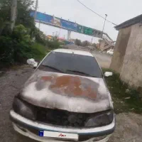پژو پارس سوخته