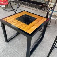 اتشدان گازی ذغالی