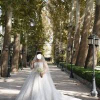 لباس عروس لاکچری فقط یک بار پوشیده شده