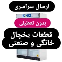 فن کامپیوتری یخچال،ترموستات پروانه دستگیره المنت