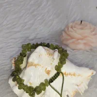 هدیه روز مادر دستبند سنگ قیمتی زبرجد