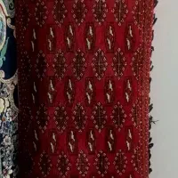 پشتی دستباف و سبد خرید برزنتی