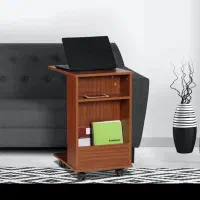 میز کامپیوتر قابل حمل مدل رنگ سفیدBK3