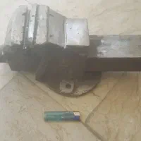 گیره رومیزی قدیمی چدنی خانگی تعمیرات