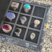 انگشتر نقره کلکسیونی|جواهرات|اصفهان, کوی گلزار|دیوار