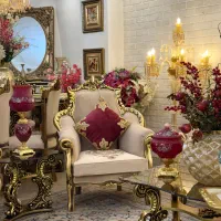 مبلمان استیل سلطنتی مبل و نهار خوری نو ( ملایر