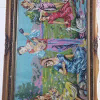 تابلوی زیبای کوبلن دوزی شده