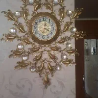 ساعت برنجی در حد نو سالم