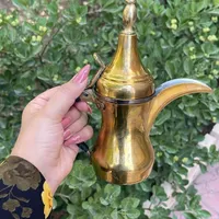 قهوه جوش برنجی اماراتی