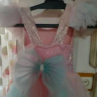 لباس تور دخترونه سن ۷تا۱۰سال کافشن نوزادی ۳تایک|کفش و لباس بچه|بروجرد, |دیوار