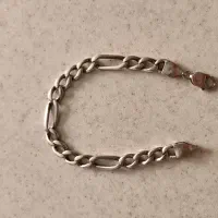 دستبند نقره فیگارو|جواهرات|تهران, بریانک|دیوار