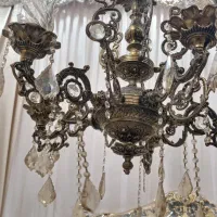 3 عدد لوستر شاه عباسی با لامپ|لوستر و چراغ آویز|مشهد, ایثارگران|دیوار