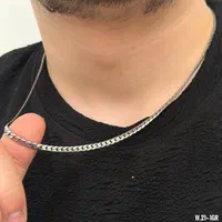 زنجیر نقره مردانه تخفیف ویژه روز جهانی پسر کادو|بدلیجات|تبریز, |دیوار