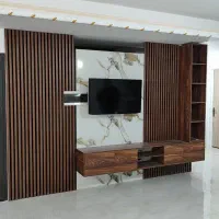 اجرا تخصصی پشت تی وی و تعمیر کابینت|مصالح و تجهیزات ساختمان|تبریز, |دیوار
