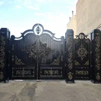 ساخت فروش درب باغ حیاط فرفورژه لوکس تبریز