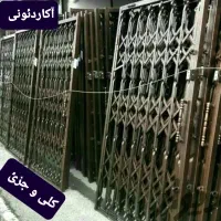 درب آکاردئونی حفاظ ضدسرقت کرکره اتومات درب و پنجره|مصالح و تجهیزات ساختمان|مشهد, فرهنگیان (شهرک غرب)|دیوار