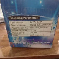 رقص نور متحرک|ریسه و چراغ تزئینی|کرمان, |دیوار