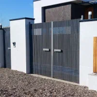 درب آهنی ، دروازه مدرن کیت کتی حیات باغی ویلایی|مصالح و تجهیزات ساختمان|خمام, |دیوار