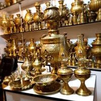 br0 برنجی گازی سماور 4fd ذغالی زغالی استیل zeuig|قوری، کتری، قهوه‌ساز دستی|اصفهان, دستگرده|دیوار