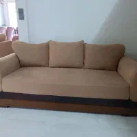 مبل راحتی هفت نفره. دو تخته فرش مشهد.