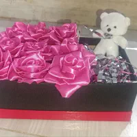 گل روبانی|گل مصنوعی|بجنورد, |دیوار